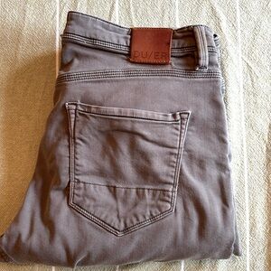 DU/ER Grey Work Pants 34 x 32